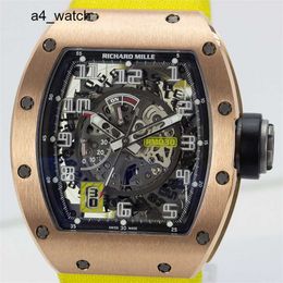 Extinguido reloj de pulsera Elegance Relojes de pulsera RM Reloj RM030 Oro rosa Automático RM030 RG