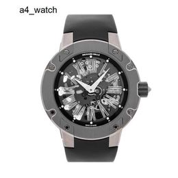 Reloj de pulsera Excting Elegance Relojes de pulsera RM Watch RM033 Super Flat Reloj automático de titanio para hombre