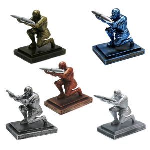 Executive Knight Pen Holder Armor Hero Pen Stationery Resin Display Levers Office Stationery Desk Bureau Storage Accessories D5QC