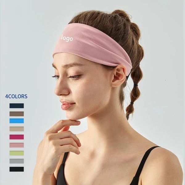 Diadema de ejercicio para mujer, banda para el cabello de Yoga, banda para el cabello de alta elasticidad, banda de Yoga absorbente de sudor, diadema para correr, Fitness, antisudor 240226