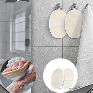 Peeling-Luffa-Schwamm-Pads, natürlicher Luffa-Luffa-Schwamm, Schrubber, Körperhandschuh, hautnah für Männer und Frauen, perfekt für Bad, Spa und Dusche