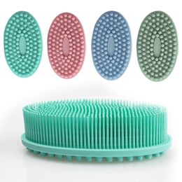 Épurateur corporel exfoliant en silicone, facile à nettoyer, mousse bien, durable et plus hygiénique que le luffa traditionnel 440