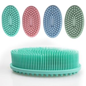 Exfoliating Silicone Body Scrubber Easy to Clean Lathers Well Long Lasting and More Hygienic Than Traditional Loofah 440