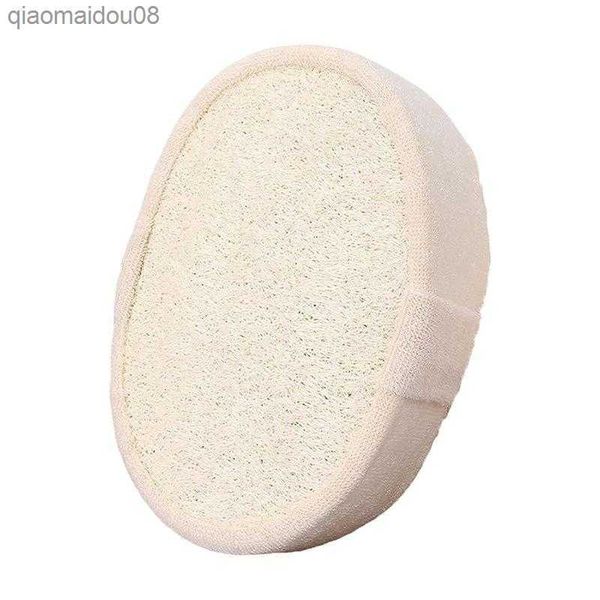 Éponge exfoliante pour le corps Luffa naturel Éponge nettoyante pour le corps pour le bain quotidien Éponge exfoliante pour enlever la peau morte L230704