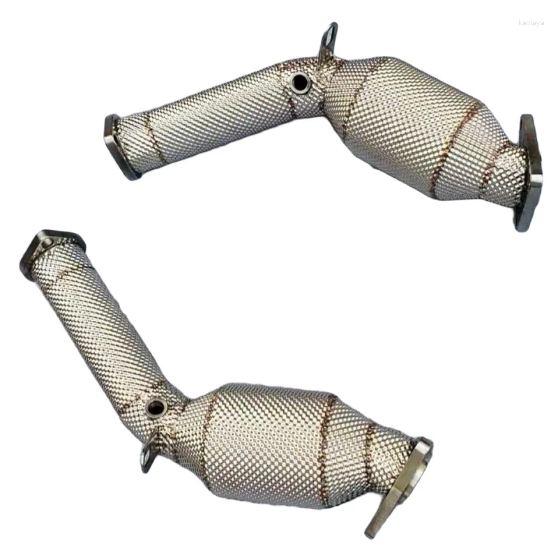 Exhaust Downpipe For Infiniti FX35 G25 G37 QX70 100/200/300 Cells 2024-2024 SS304 High Flow Catted With Catalyst