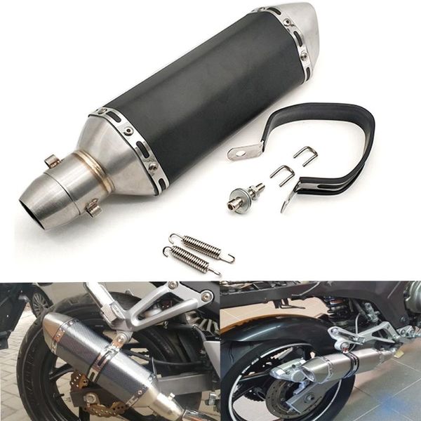 Tubo de escape de 51 mm Sistema de silenciador modificado de motocicleta universal para K1200R K1200S K 1200 R K1200 S K1300S/R/GT