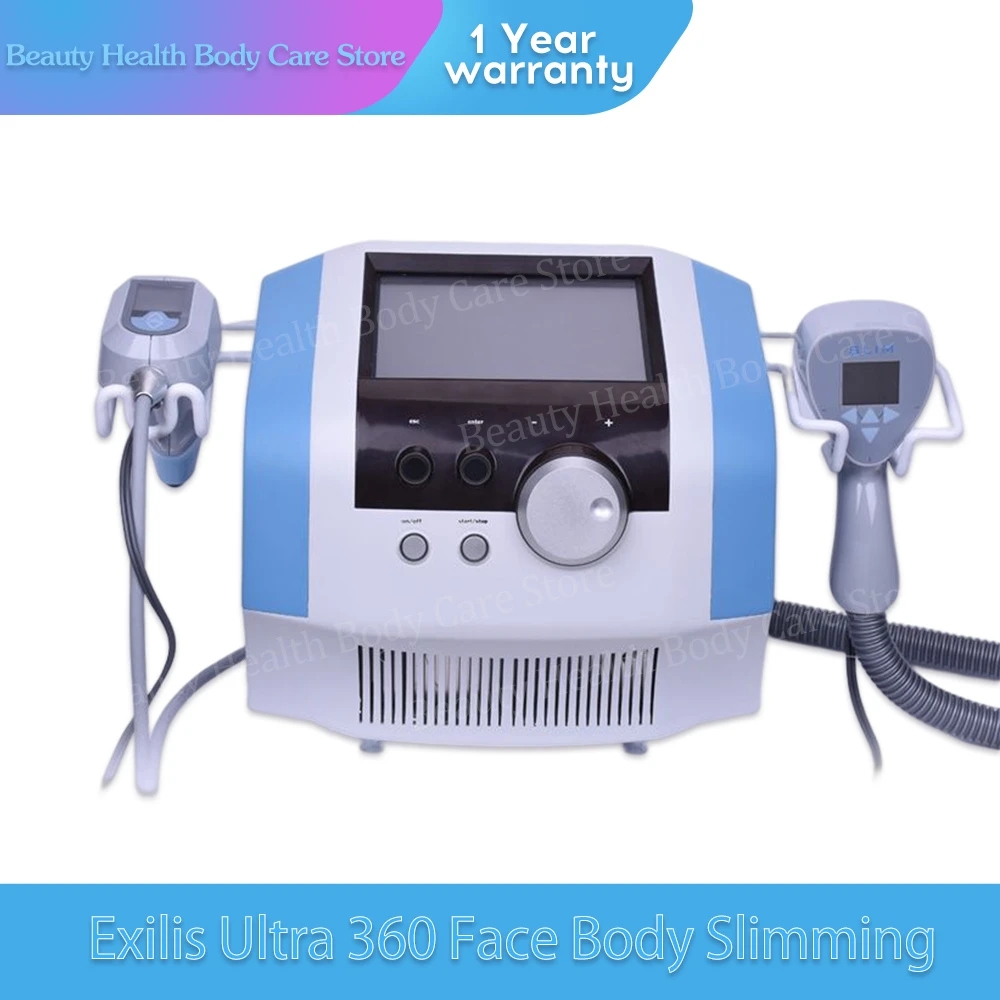Exilis Ultra 360 ansiktskropps bantning ultraljud RF -fokuserad radiofrekvens fettborttagning reduktion knivkropp konturering