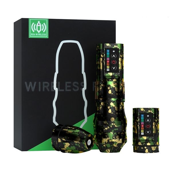Exo Tattoo Wireless Rotary Hine 3,54.04.6 mm Batterie de charge rapide en option Kit de stylo 1800mAh pour artiste corporel 231128
