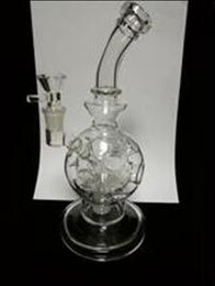 Exosphère classique Bongs en verre épais Fab Bong en verre d'oeuf Recycler Dab Rigs plates-formes pétrolières Pipes à eau en verre Pipe à fumer Narguilés 14 mm Joint