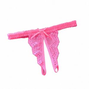 Exotische Slipje Voor Vrouwen Kant Open Kruis Thg Slipje G-Broek Lingerie Pyjama Sexy Slipje Vrouwelijke Exotische Ondergoed C8GC #