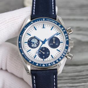 Caro Cronógrafo de alta calidad Reloj mecánico automático para hombres Atrás Volando dinámico alrededor de la Tierra Super Rocket Earth Spinning Sapphire Relojes de gran nombre