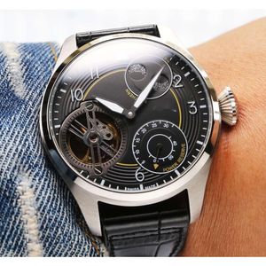 cher menwatch iwc montre hommes marque dix-huit montres haute qualité auto mécanique uhren super lumineux date watchmen bracelet en cuir montre pilote luxe 4782