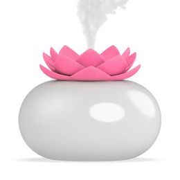 ¡Experimenta el lujo del spa en casa con este difusor de aceite esencial Creative Lotus Aroma!