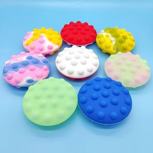 Exploderende silica speelgoed gel glow-in-the-Dark Pressure Relief Ball Cake Rat Exterminator Creatieve 3D Muziek Kinderen