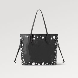 Explosion Femme Sac bandoulière YK MM M46390 Tote bag citrouille Cuir de vachette Empreinte grainé embossé Infinity Dots print D-ring Designer de luxe