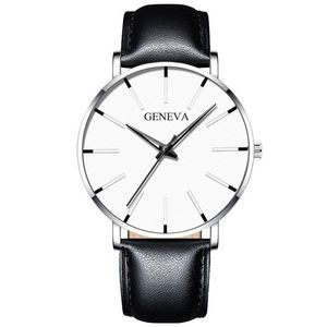 explosiones nueva moda ginebra pareja hombres y mujeres red de negocios simple con reloj de cuarzo