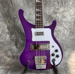 Export Factory Quality Purple 4 String Rikenbaker Electric Bass Guitar Guitarra All Color Guitars Guitarra9279361