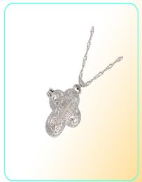 Exquis 925 Collier de chaîne en argent sterling Boîte de bijoux diamant Boîte pendentielle Anniversaire Fevet Gift Fashion ACCESSOIRES6044661