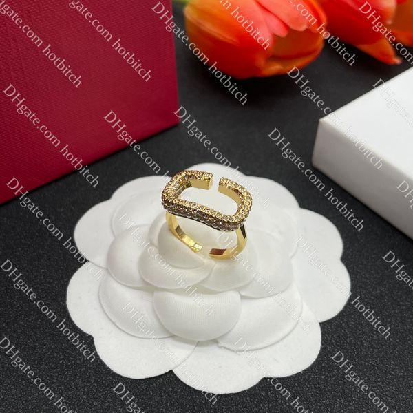 Exquisito anillo de diamante de diseñador de lujo para mujer, anillo de compromiso de boda de alta calidad, joyería para novia, regalo de Navidad