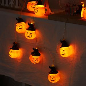 Lanterne citrouille orange pour Halloween, décoration exquise, veilleuse pour hommes et femmes, atmosphère de fête, bougies orange