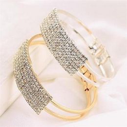 Bijoux exquis à vendre Shiny Starry Diamond Box Bracelet Ladies Wear Jewelry Bangle