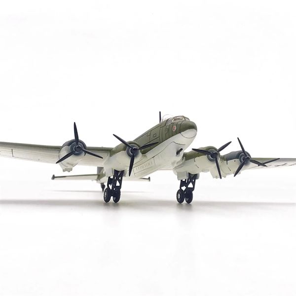 Modèle d'avion exquis 1/144, avion allemand avec support, décoration, modèle de chasse en alliage moulé sous pression, jouet pour la maison, modèle 240124