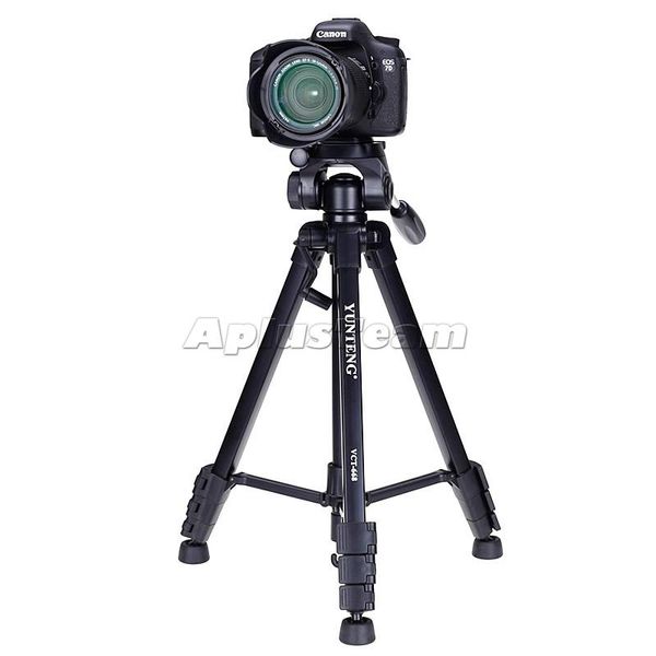 YUNTENG VCT-668RM trépied pour appareil photo reflex, DV, Kit photographique professionnel YUNTENG 668 trépied pour Canon Nikon Sony nouveau