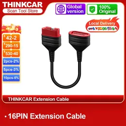 Cable de extensión 16PIN OBD2 Extensor de diagnóstico para Thinkdiag BT200 Thinkdaig Mini ThinkDriver Mucar VO7S VO6 VO8