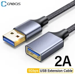 Câble d'extension USB 3.0 vers femelle, cordon d'extension pour Smart TV PS4 PS3 Xbox One SSD ordinateur portable USB3.0 données