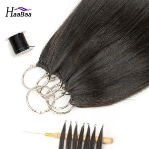 Extensions Feather Human Hair Extensions Straitement 16 