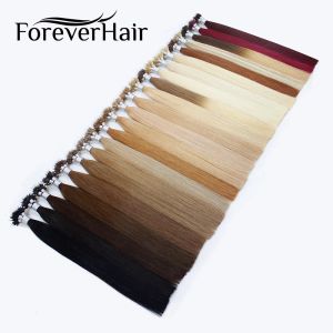 Extensions Forever Hair Nano Ring Hair 100% Remy Human Hair Extensions 0,8 g / s 16 