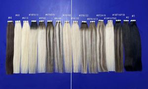 Extensions Extension des cheveux humains Ruban couleur ombre dans les cheveux Extensions Kératine Vigrin Hair 1226 pouces 50g / set