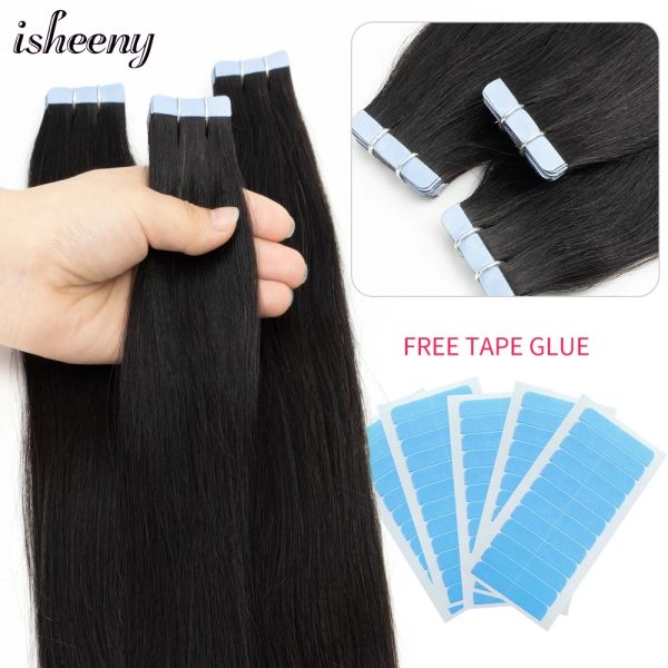 Extensions Isheeny Tape in Human Hair Extensions 12 