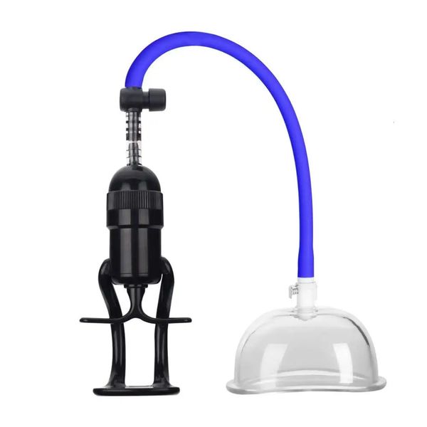 Extensions Pompe manuelle Agrandisseur Vagin Clitoris Sucker Stimulateur de mamelon Sucer Tasse Masseur sous vide Jouets sexuels avec anneau en silicone pour femmes 231130