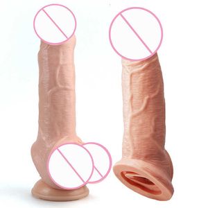 Extensions Réutilisable Dildo Enhancer Caoutchouc Dick Male Cock Extender Penis Extension Sleeve Comdom pour Hommes OZXN