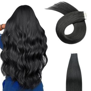 Extensiones Celra en Extensiones de cabello Cabello humano #1B Natural Natural 20 PP PU Cape Human Hair Cape en Extensiones Sin costuras Extensiones de cabello real