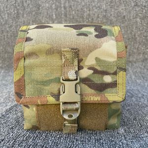 Paquetes de marco externo MC Camuflaje Original MOLLE LBT Bolsa de almacenamiento de visión nocturna Kit de artículos diversos tácticos militares 230427