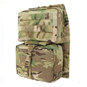 Paquetes de marcos externos Deportes al aire libre Ejército Airsoft táctico Chaleco Bolsa de agua Cs Caza Equipo de combate Mochila de asalto 230427