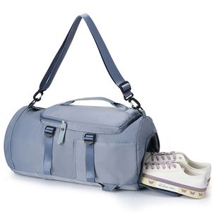 Paquetes de marco externo Bolso de viaje al aire libre Bolsa de mochila de gimnasio deportiva separada seca y húmeda con compartimento para zapatos Precio 230427