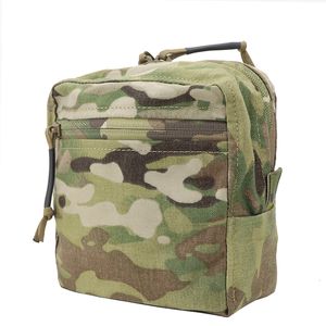 Paquetes de marcos externos Six 3 Square Bolsa de almacenamiento de artículos varios Crye Precision GP Pouch Tactical Recovery 230427