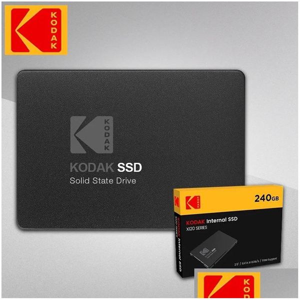 Drives durs externes 100% d'origine Kodak X120PRO interne SSD 128 Go 256 Go 512 Go 1TB Disque solide Disque HDD HD Note de chute PC Livraison otmyx