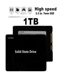 Disques durs externes 1 To 512 Go de disque de conduite SATA3 25 pouces SSD TLC 500MBS INTERNE SOLID INTERNET pour ordinateur portable et Desktopexternal5055106