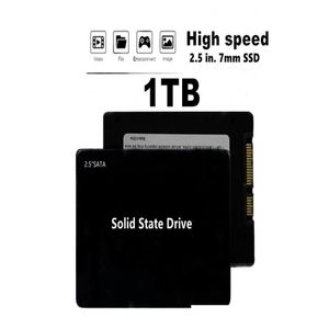 Disques durs externes 1 To 512 Go de disque de conduite SATA3 25 pouces SSD TLC 500MB