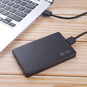 Disques durs externes 2,5 pouces Sata vers USB 3.0 2.0 Adaptateur HDD SSD Box 5 6Gbps Support 2TB Boîtier de disque pour Windows