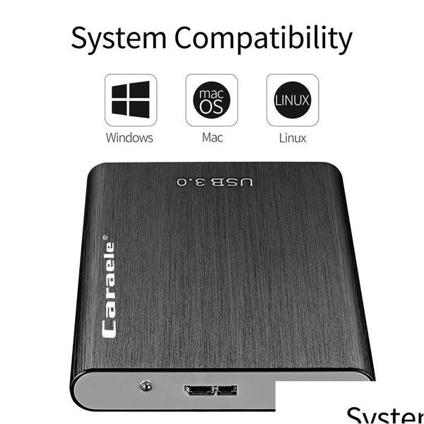 Discos duros externos HDD 2.5 1 TB 1 TB 2 TB Dispositivo de almacenamiento Disco duro para computadora portátil HD USB 3.0 Drop Delivery Computadoras Networkin DHXVC