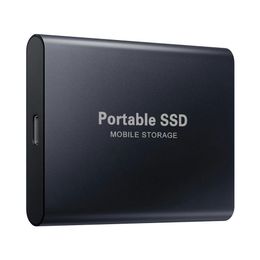 Externe harde schijven USB 3.1 SSD Drive Disk voor desktop Mobiele telefoon Laptop Computer Hoge snelheid Opslag Geheugenstick Drop levering C DHQ78