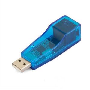 Carte LAN RJ45 externe Adaptateur USB vers Ethernet pour ordinateur portable Mac IOS Android PC Réseau 10/100 Mbps