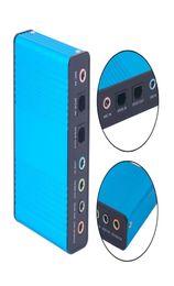 External USB Sound Card Canal 51 71 Adaptateur de carte audio optique pour ordinateur portable PC Nouveau professionnel1618444
