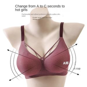 Lingerie agrandie à l'extérieur pour les femmes avec de petits seins qui ne peuvent pas être une tasse vide et un lifting de poitrine plate épais 240418