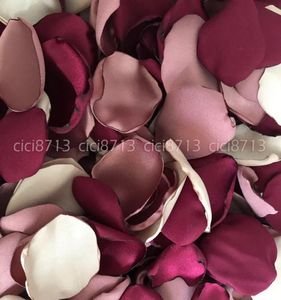 Pétales de couleur supplémentaire pour les mariages Soft Flower Girl Rose Petal 100 pièces Lot4423793